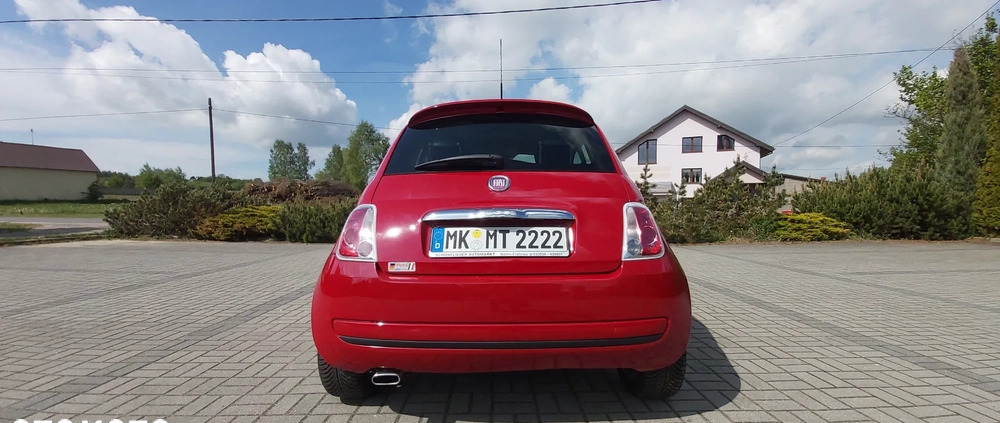 Fiat 500 cena 16999 przebieg: 172530, rok produkcji 2008 z Sulęcin małe 497